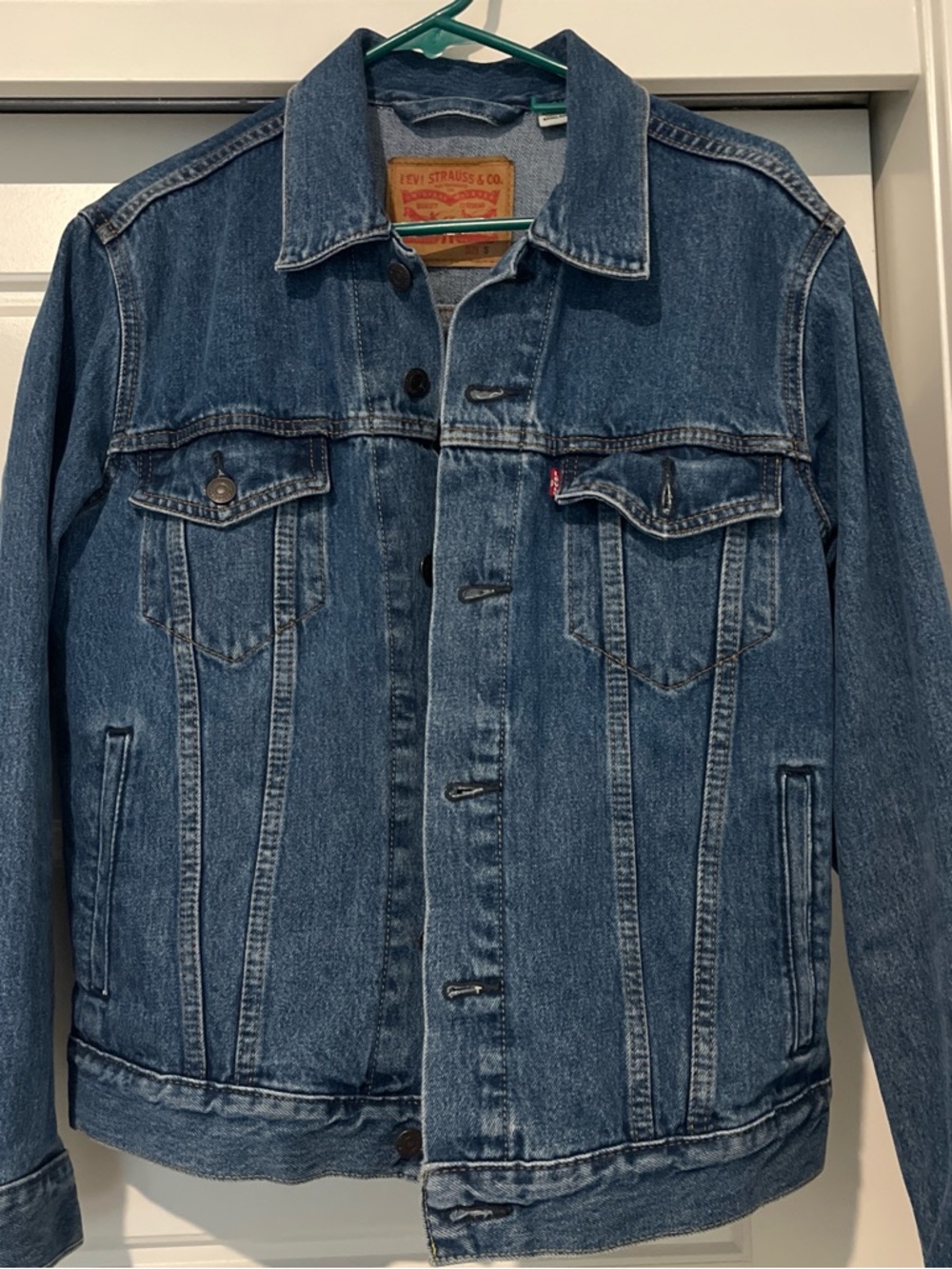 Levi's Dark Blue Denim Jacket - Classic Trucker Style